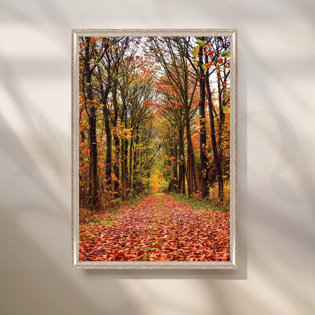 Forest Path in Sunlight Canvas Artwork – Asha Art Studio – Image 4