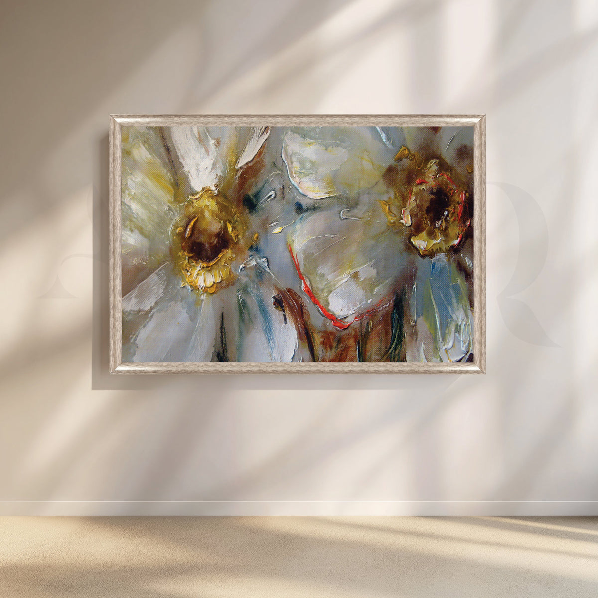 Lily Blossom Canvas Artwork – Asha Art Studio – Image 4