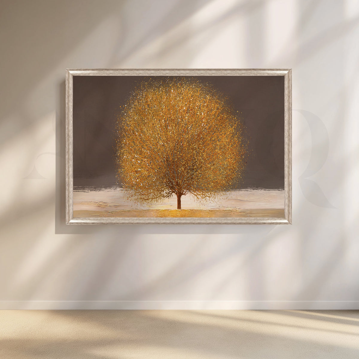 Blossoming Serenade Canvas Artwork – Asha Art Studio – Image 4