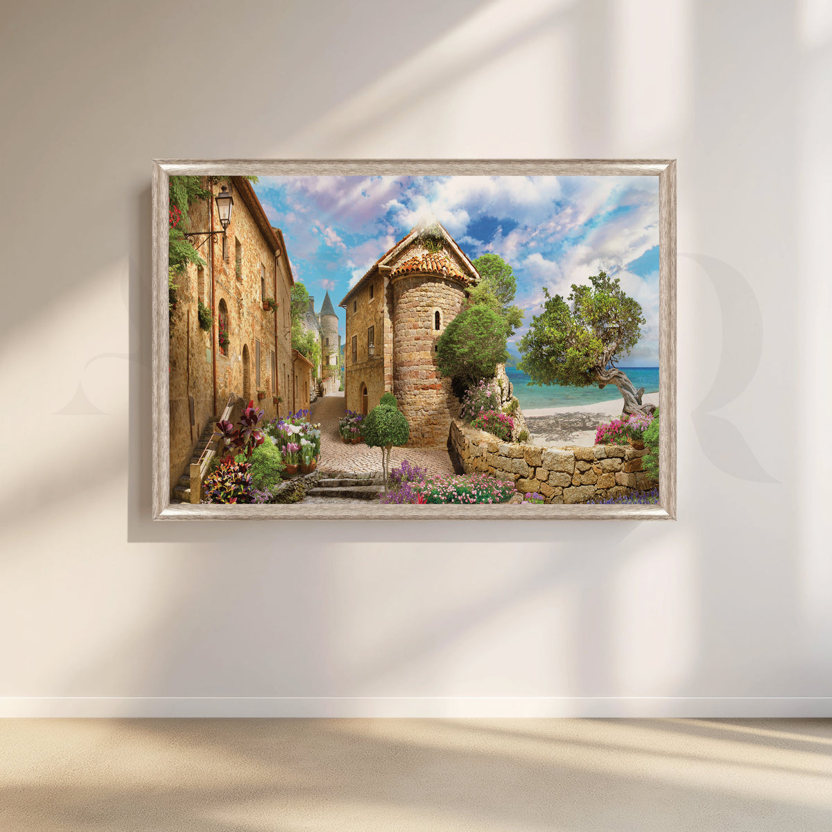 The Heart of European Charm Artwork – Asha Art Studio – Image 4