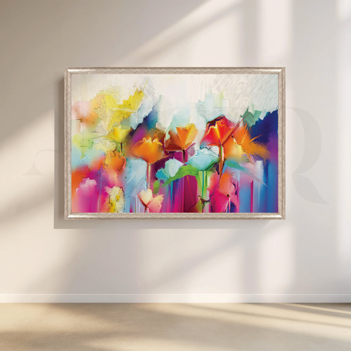 Tulip Wonderland Canvas Artwork – Asha Art Studio – Image 4