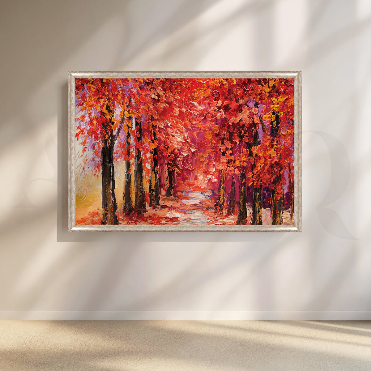 Nature's Embrace Canvas Artwork – Asha Art Studio – Image 4