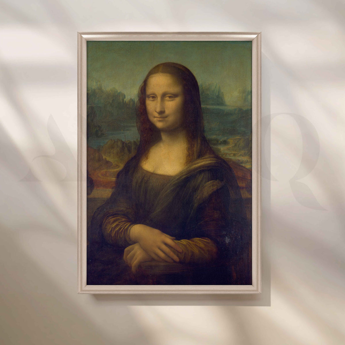 Mona Lisa Canvas Artwork – Asha Art Studio – Image 4