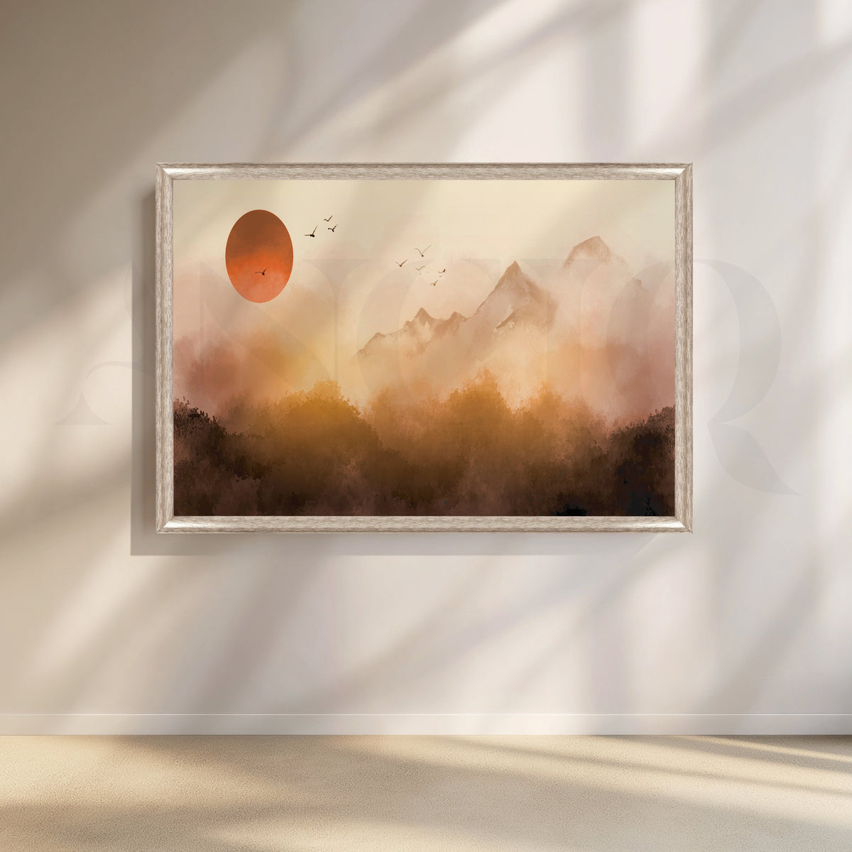 Majestic Mountainscapes Canvas Artwork – Asha Art Studio – Image 4