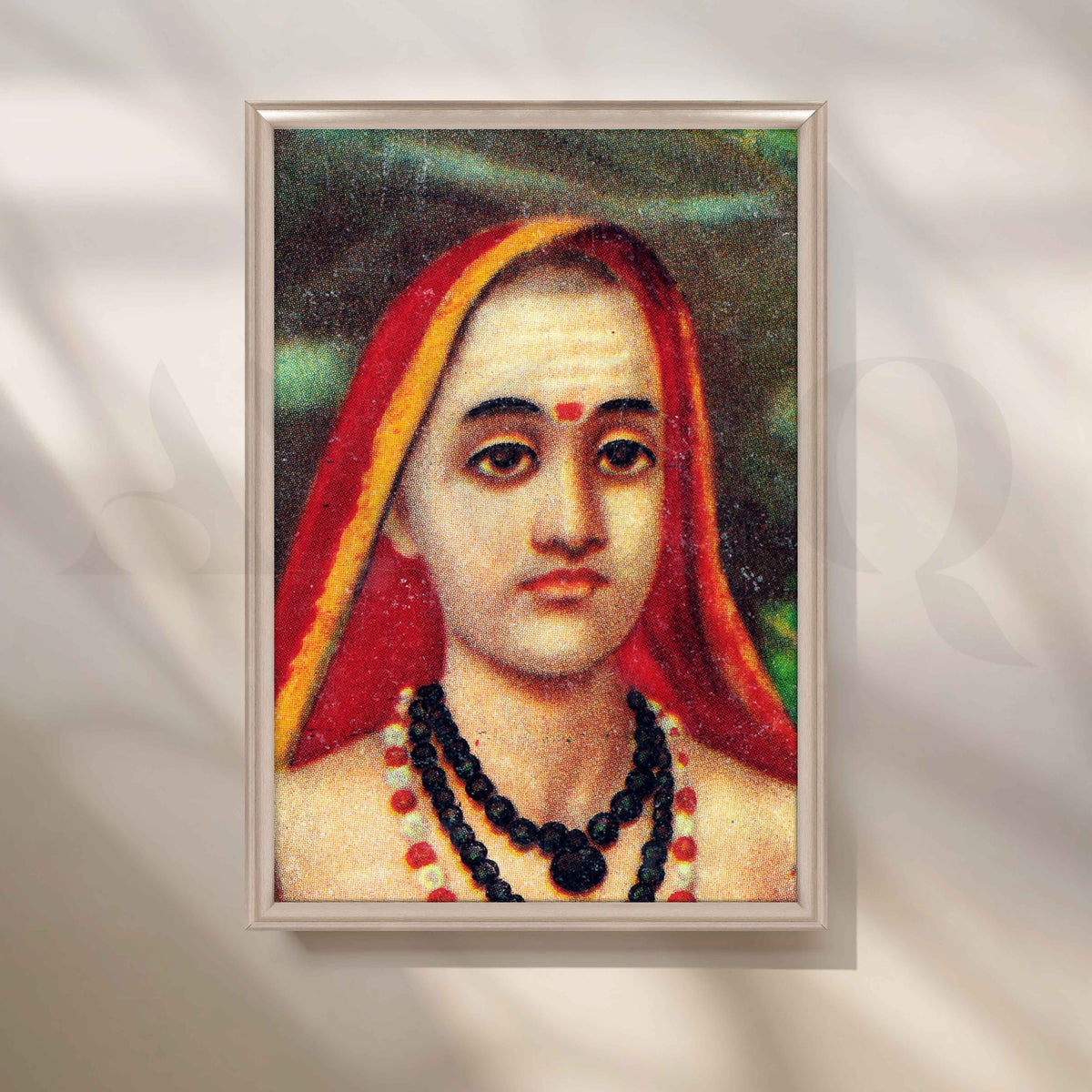 Adi Shankaracharya by Raja Ravi Varma Canvas Artwork – Asha Art Studio – Image 4