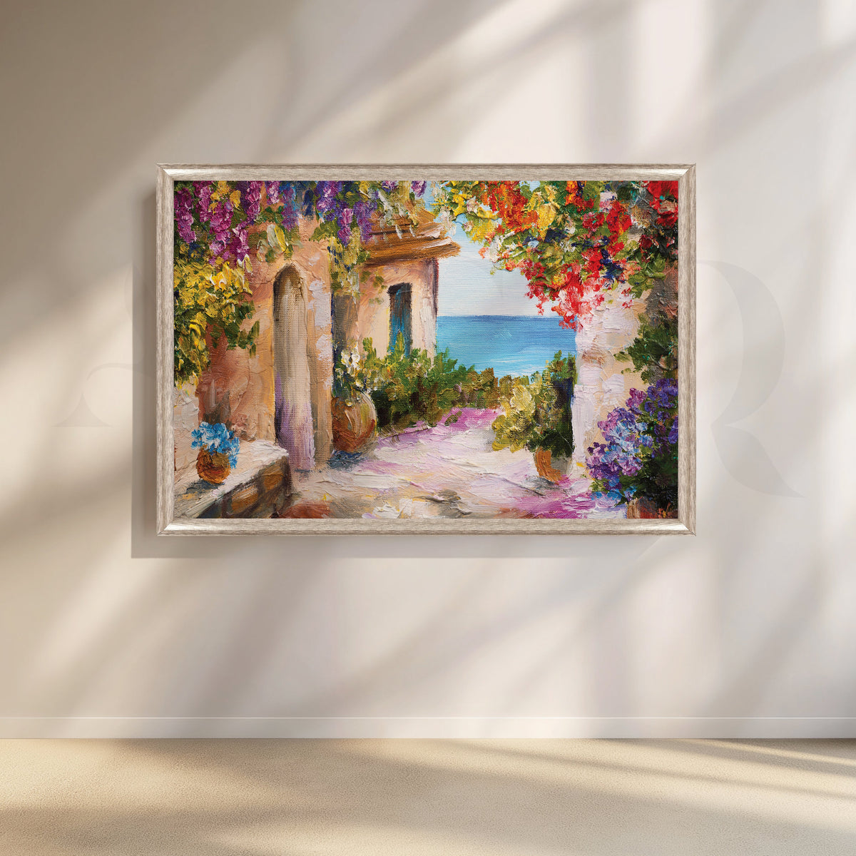 European Countryside Canvas Artwork – Asha Art Studio – Image 4