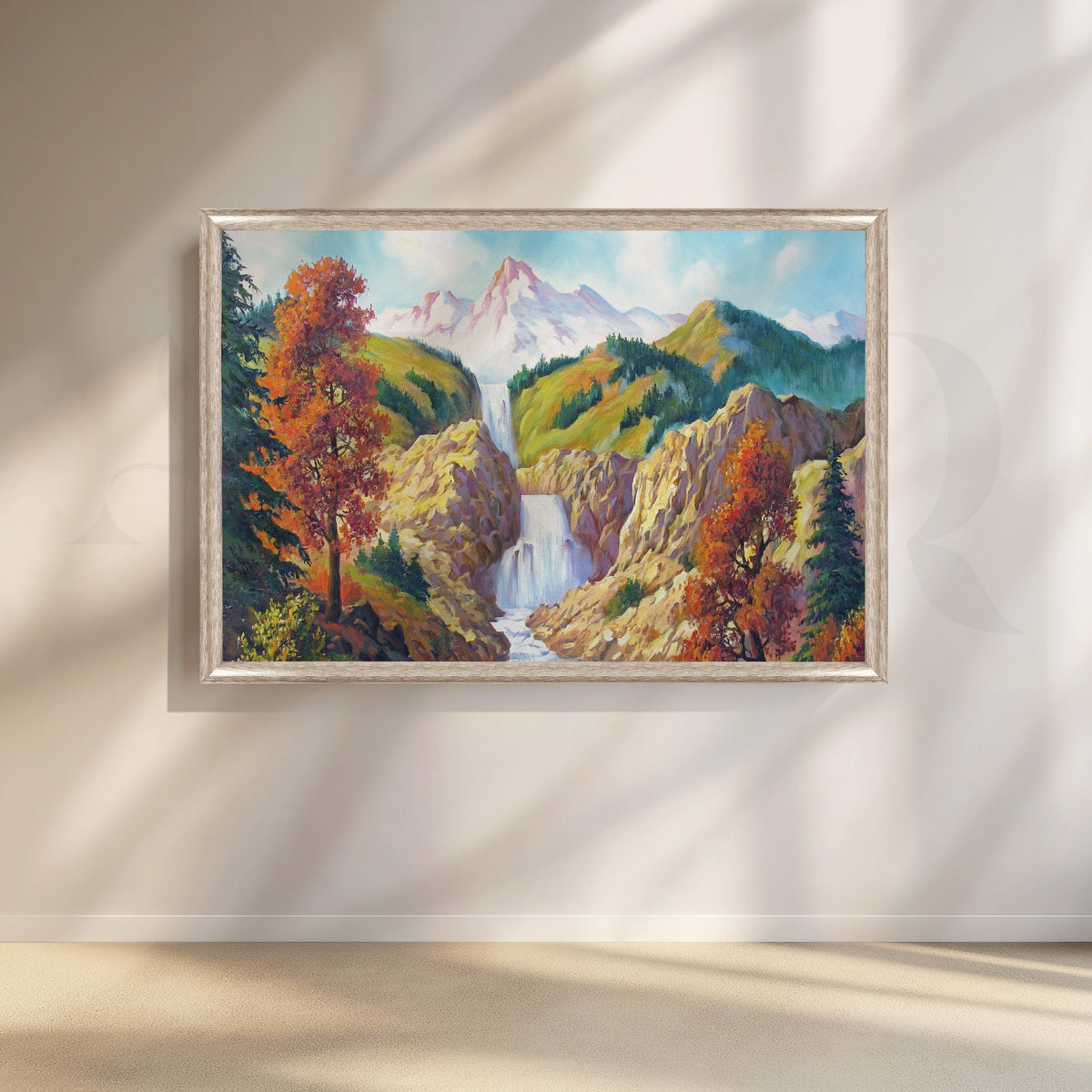Dynamic Energy Canvas Artwork – Asha Art Studio – Image 4