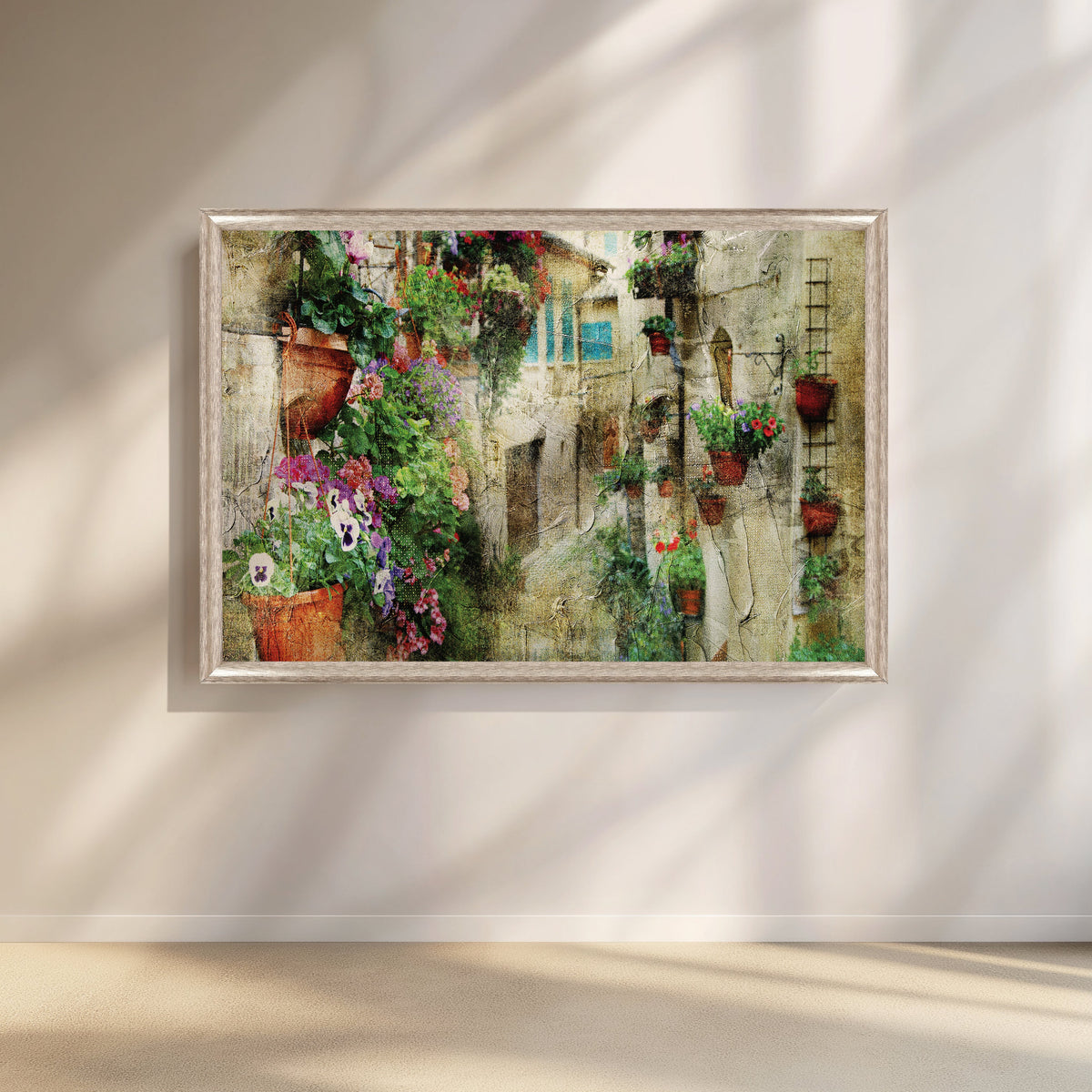 Enigmatic Alleys Canvas Artwork – Asha Art Studio – Image 6