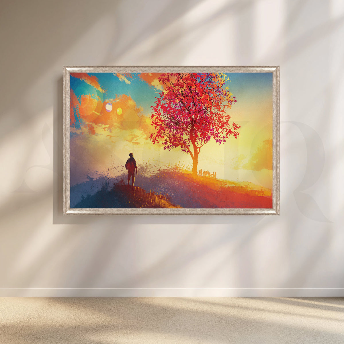 Majestic Sentinels Canvas Artwork – Asha Art Studio – Image 4