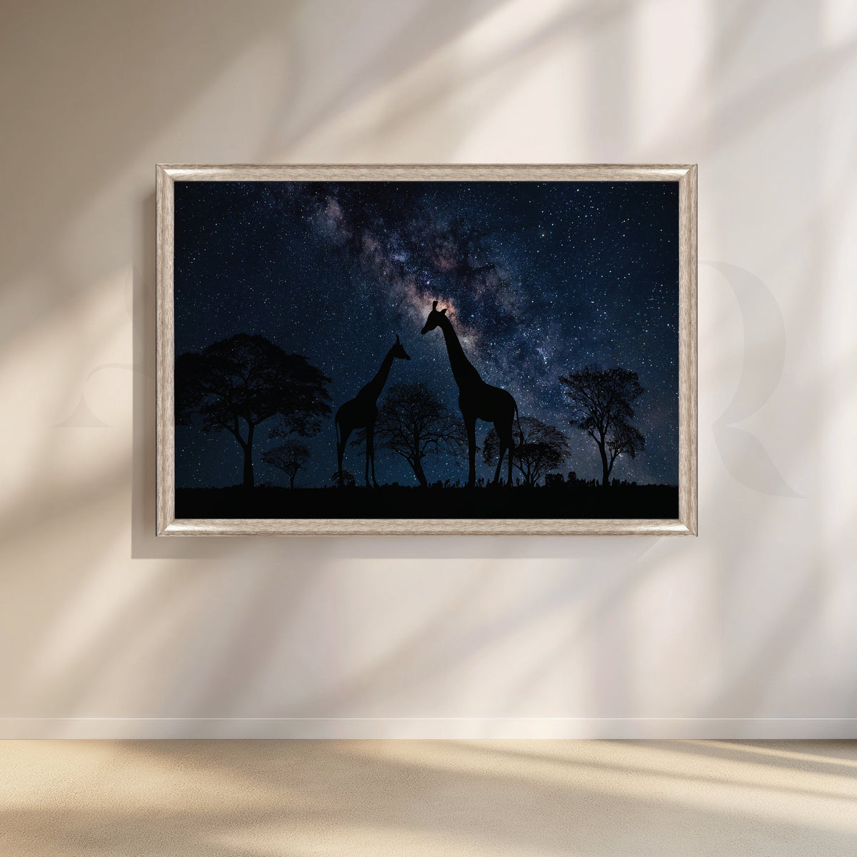 Whispers of the Wild Canvas Artwork – Asha Art Studio – Image 4