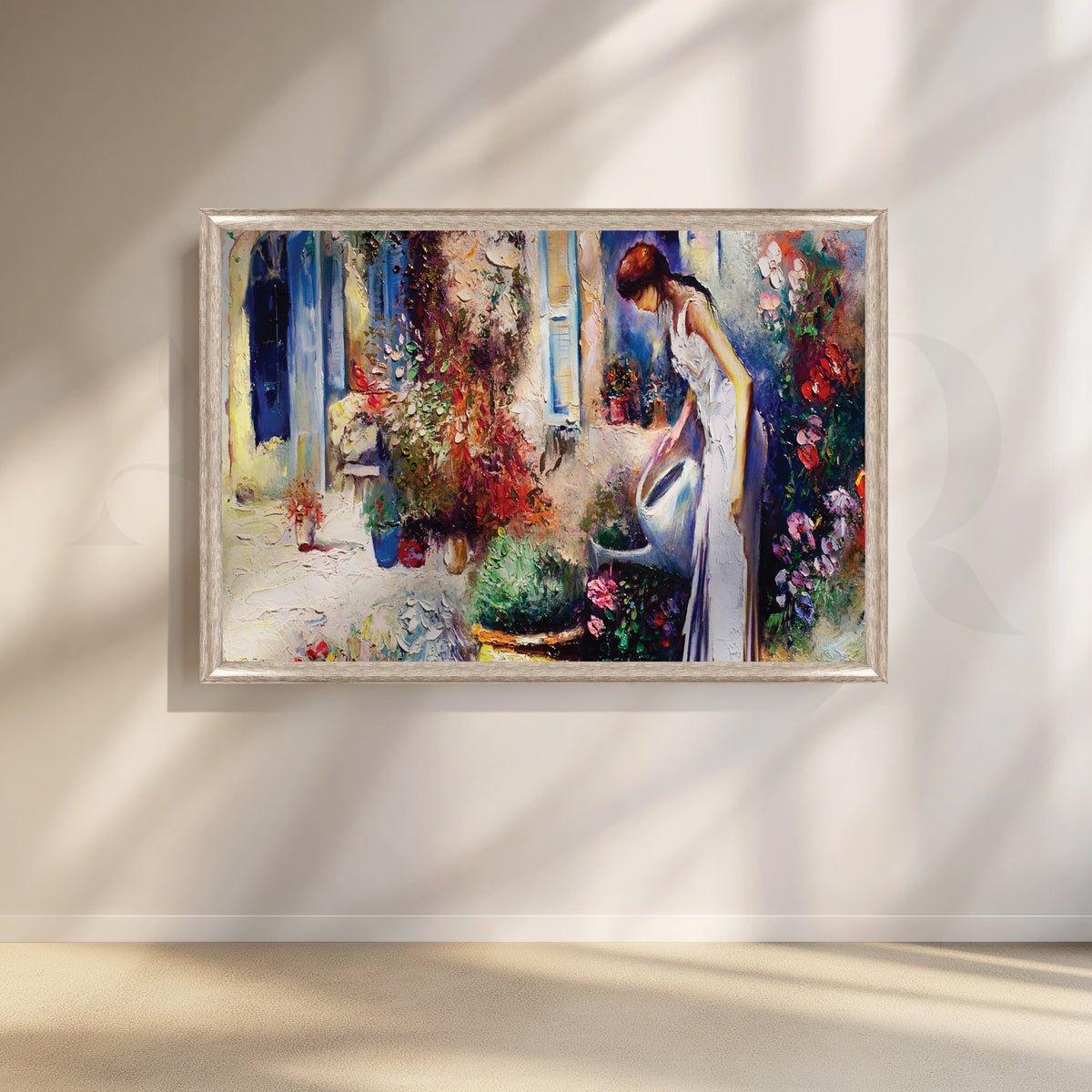 Nurturing Life Canvas Artwork – Asha Art Studio – Image 6