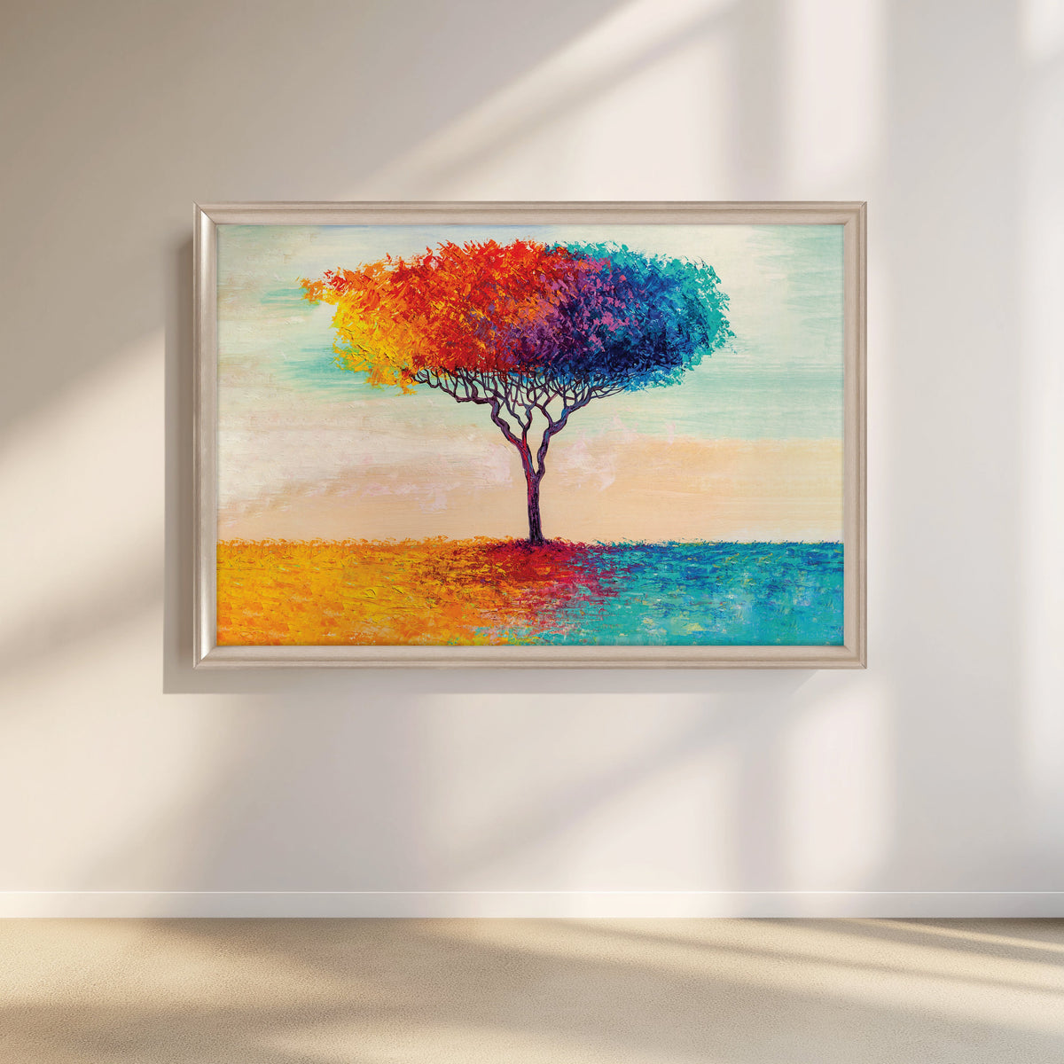 Harmonious Balance Canvas Artwork – Asha Art Studio – Image 4