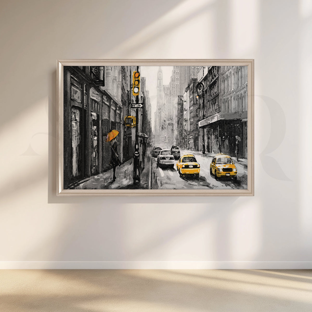 City Pulse Canvas Artwork – Asha Art Studio – Image 4