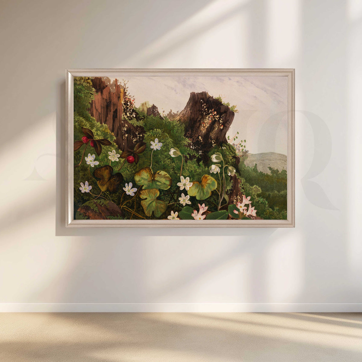 Botanical Landscape Canvas Artwork – Asha Art Studio – Image 4