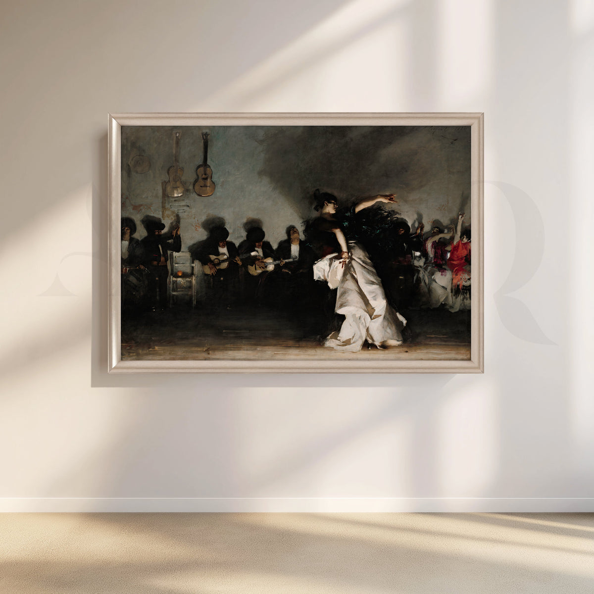 El Jaleo – Spanish Dancer Canvas Artwork – Asha Art Studio – Image 4