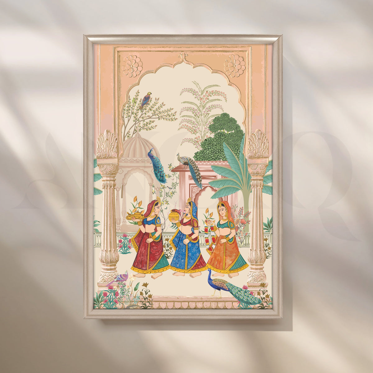 Cultural Celebration Canvas Print Artwork – Asha Art Studio – Image 4