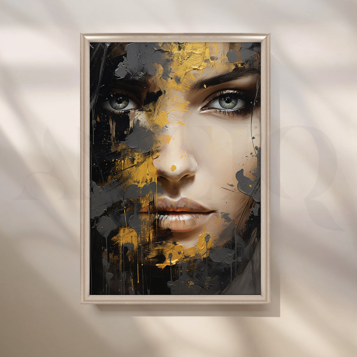 The Allure of Mystery Canvas Artwork – Asha Art Studio – Image 4