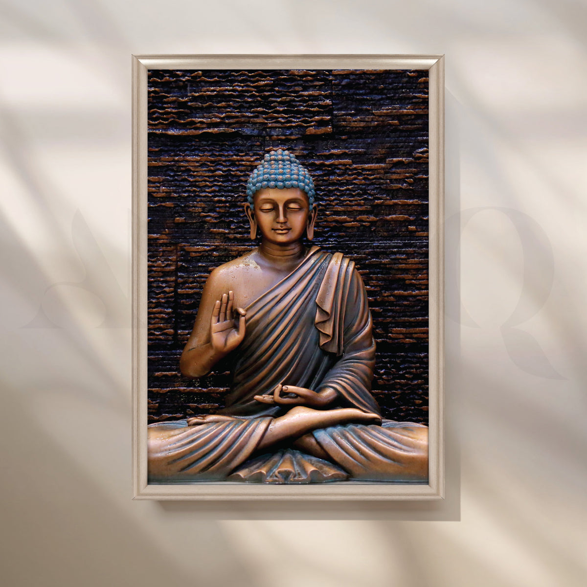 Enlightened Teacher Canvas Artwork – Asha Art Studio – Image 4