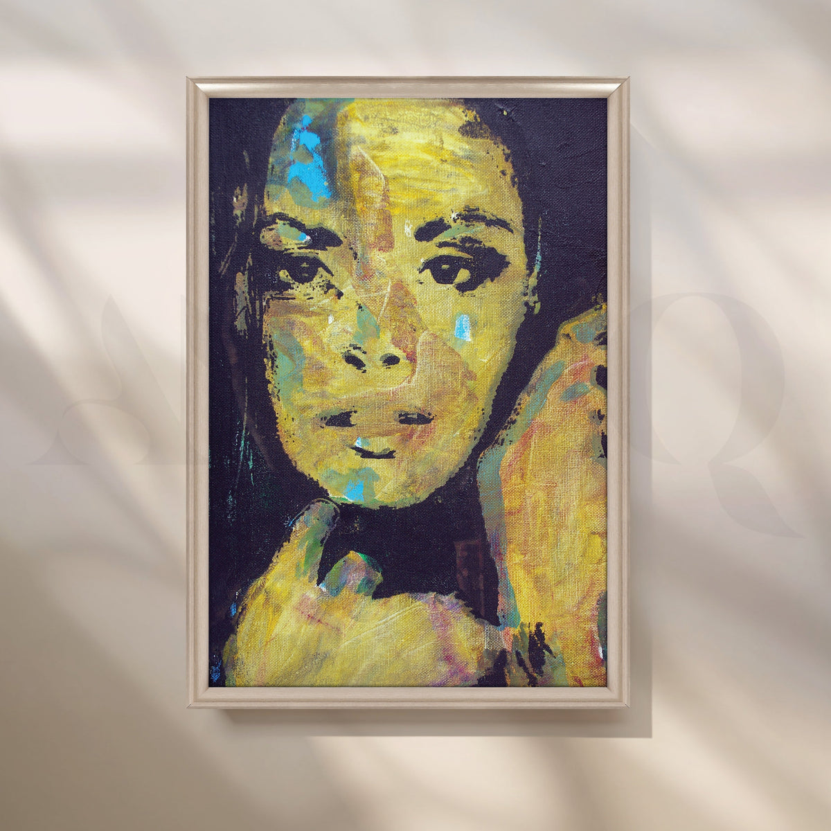 Portrait of a Girl Canvas Artwork – Asha Art Studio – Image 4