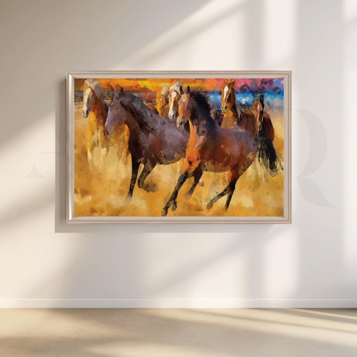 Chasing the Horizon Canvas Artwork – Asha Art Studio – Image 4