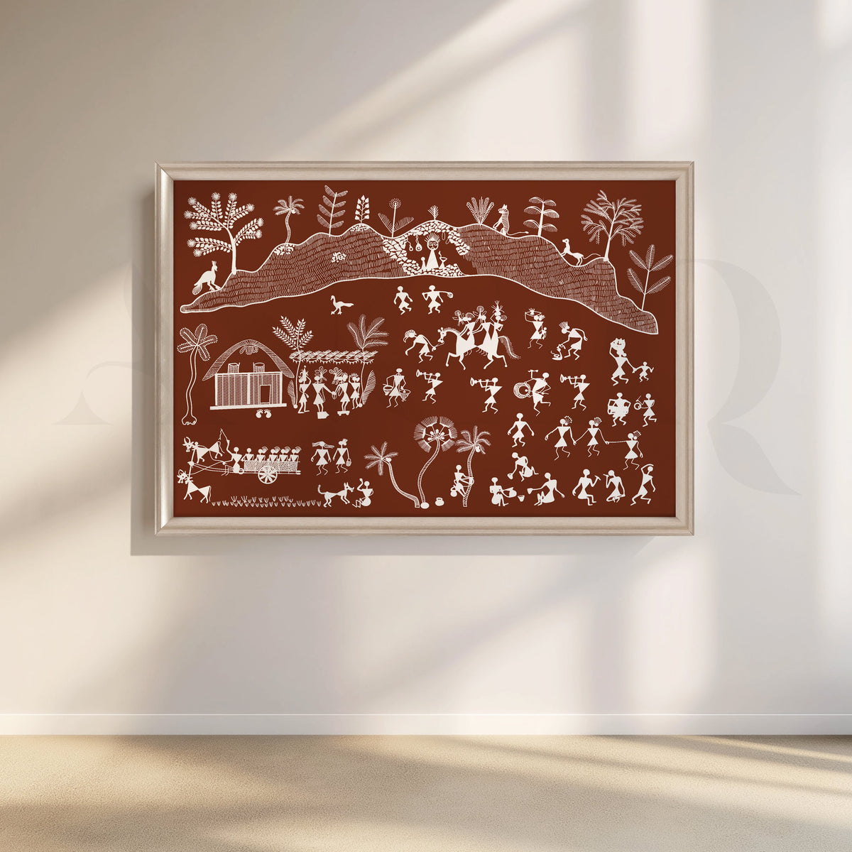 Timeless Echoes Canvas Artwork – Asha Art Studio – Image 4