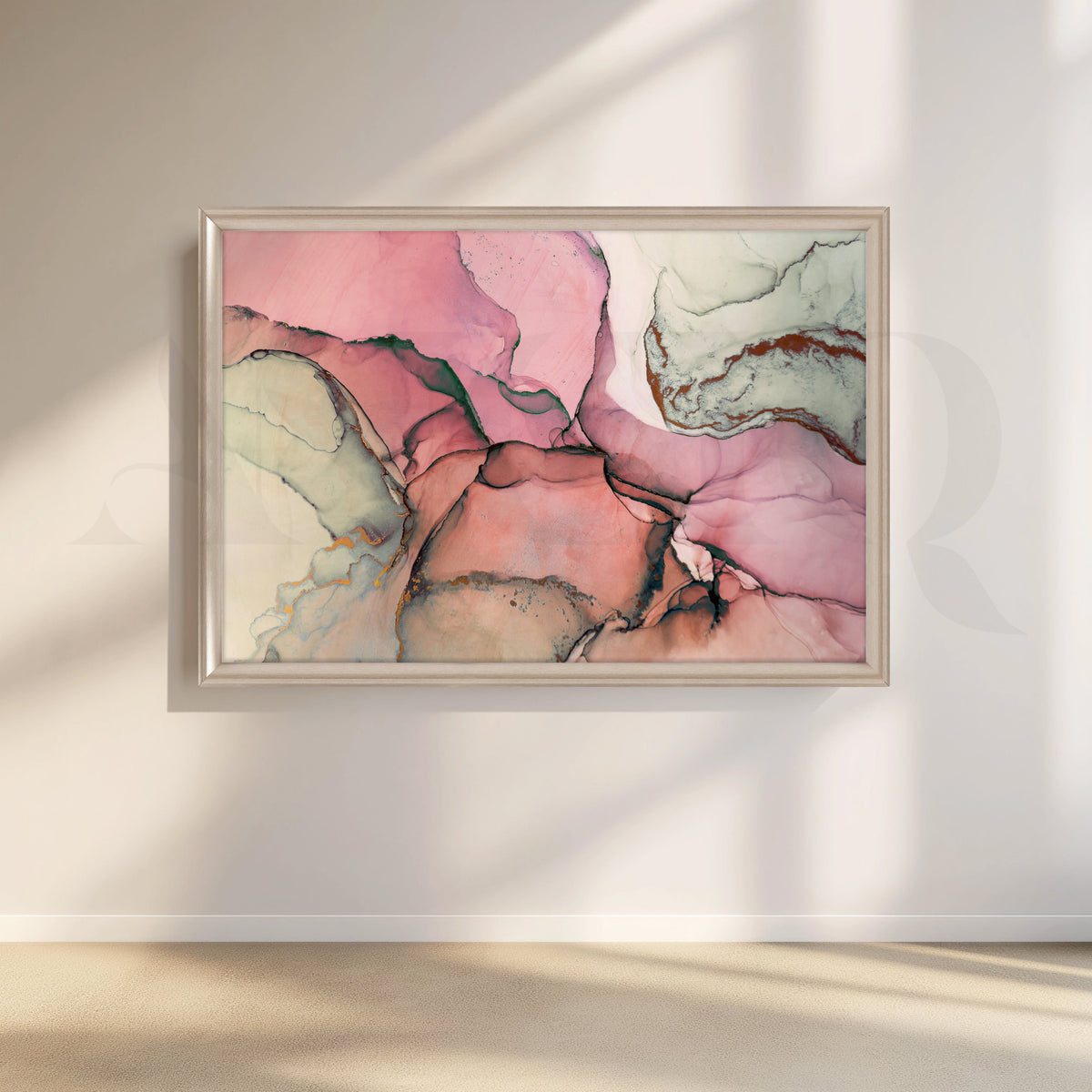 Abstract Fluid Art Canvas Wall Artwork – Asha Art Studio – Image 4