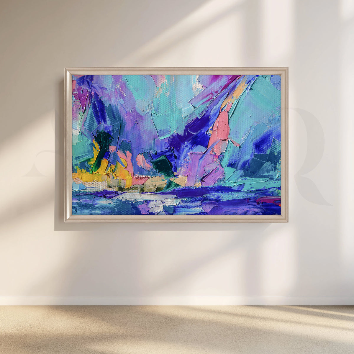 Enchanted Horizons Abstract Artwork – Asha Art Studio – Image 4