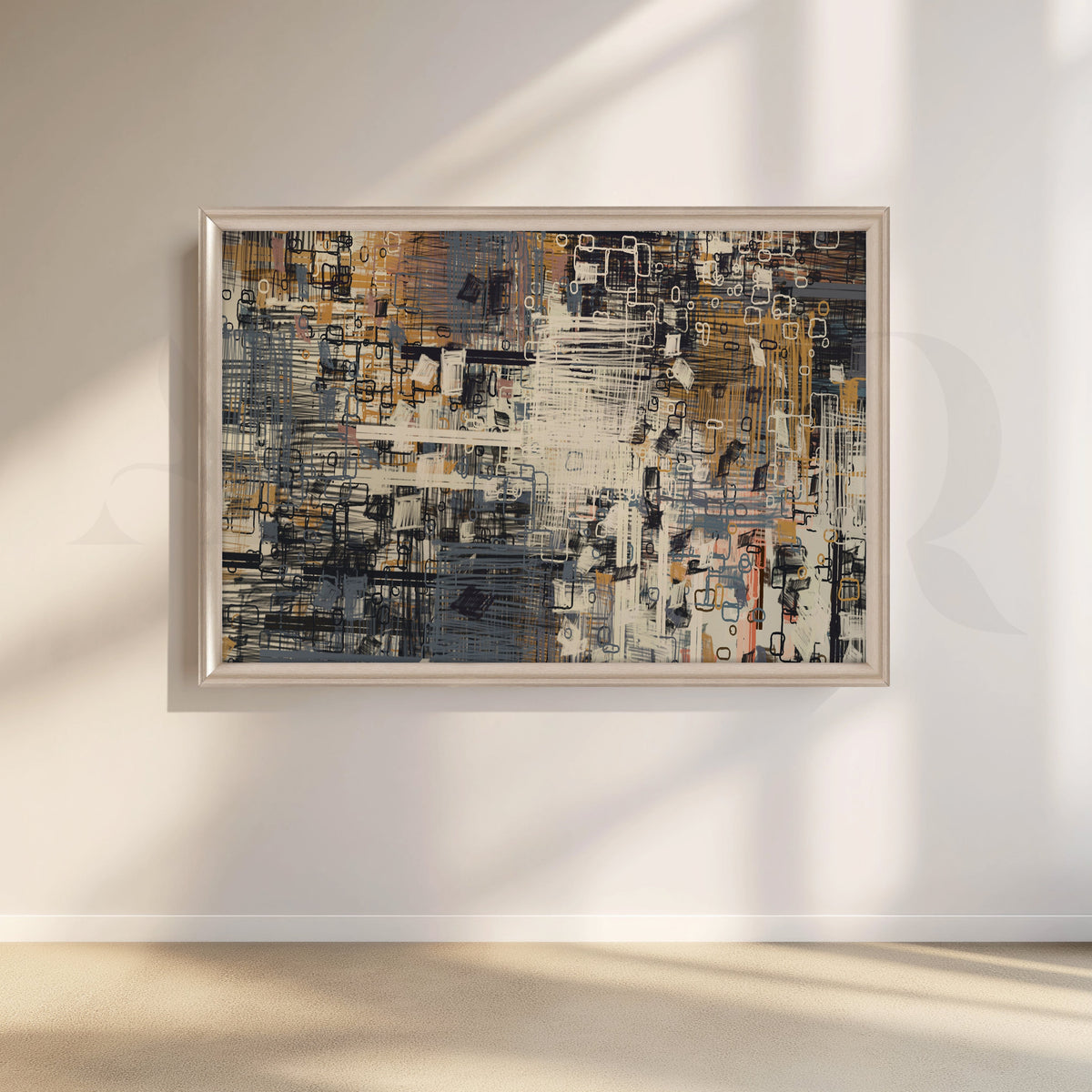 Modern Metropolis Canvas Wall Artwork – Asha Art Studio – Image 4