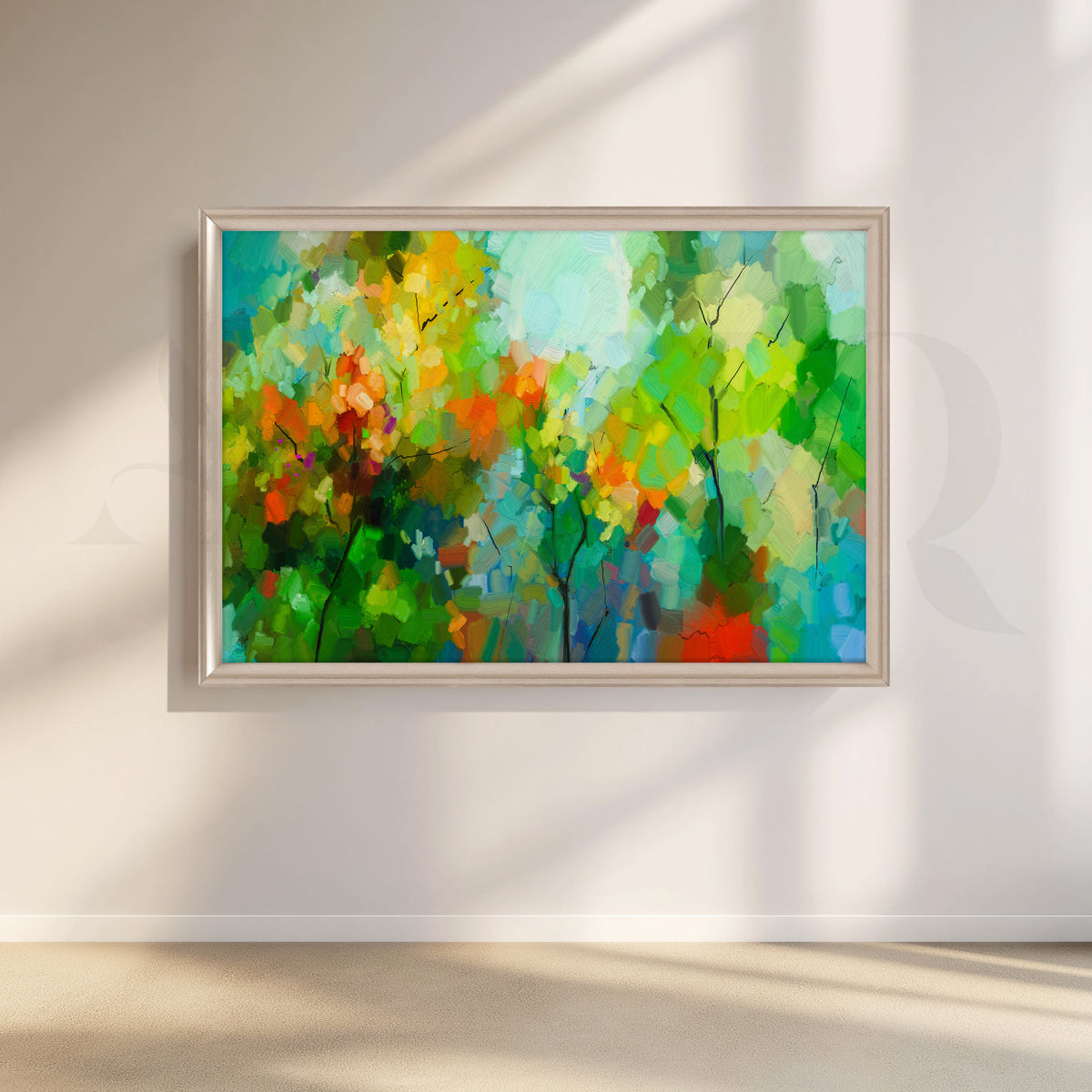 Tranquil Solitude Canvas Artwork – Asha Art Studio – Image 4