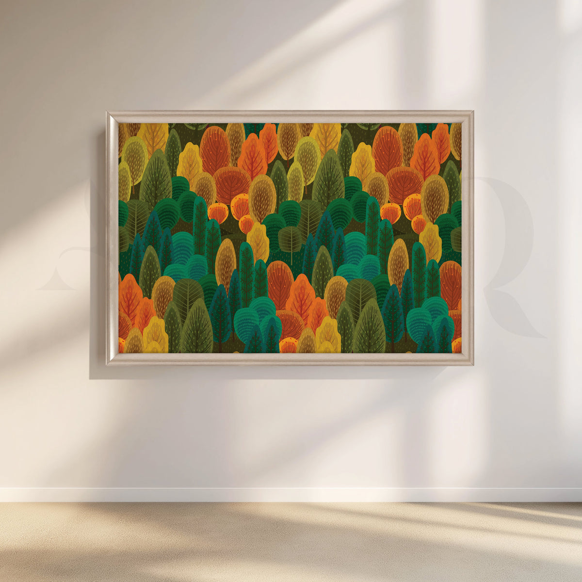 Sacred Earth Canvas Artwork – Asha Art Studio – Image 4