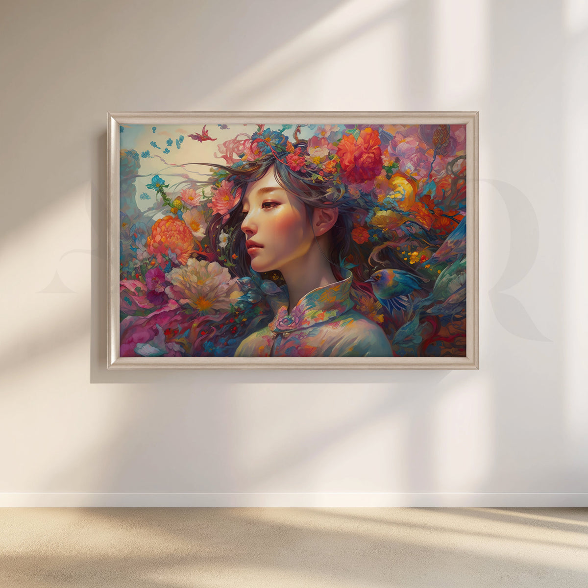 Ethereal Beauty of Floral Artwork – Asha Art Studio – Image 4