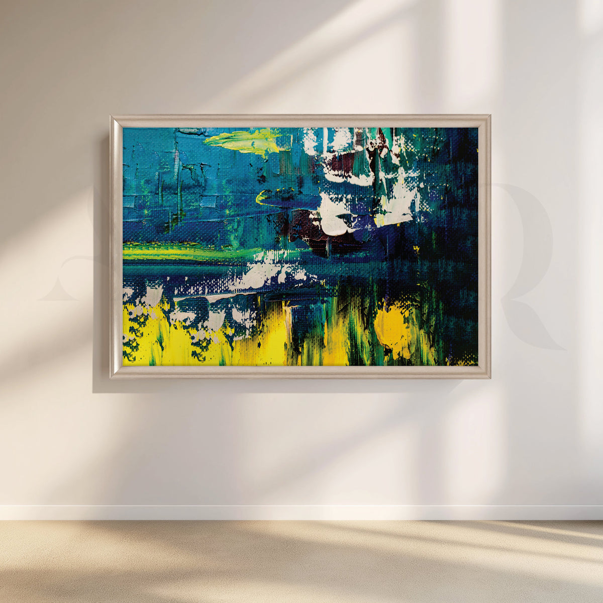 Reverie Canvas Wall Painting – Asha Art Studio – Image 5