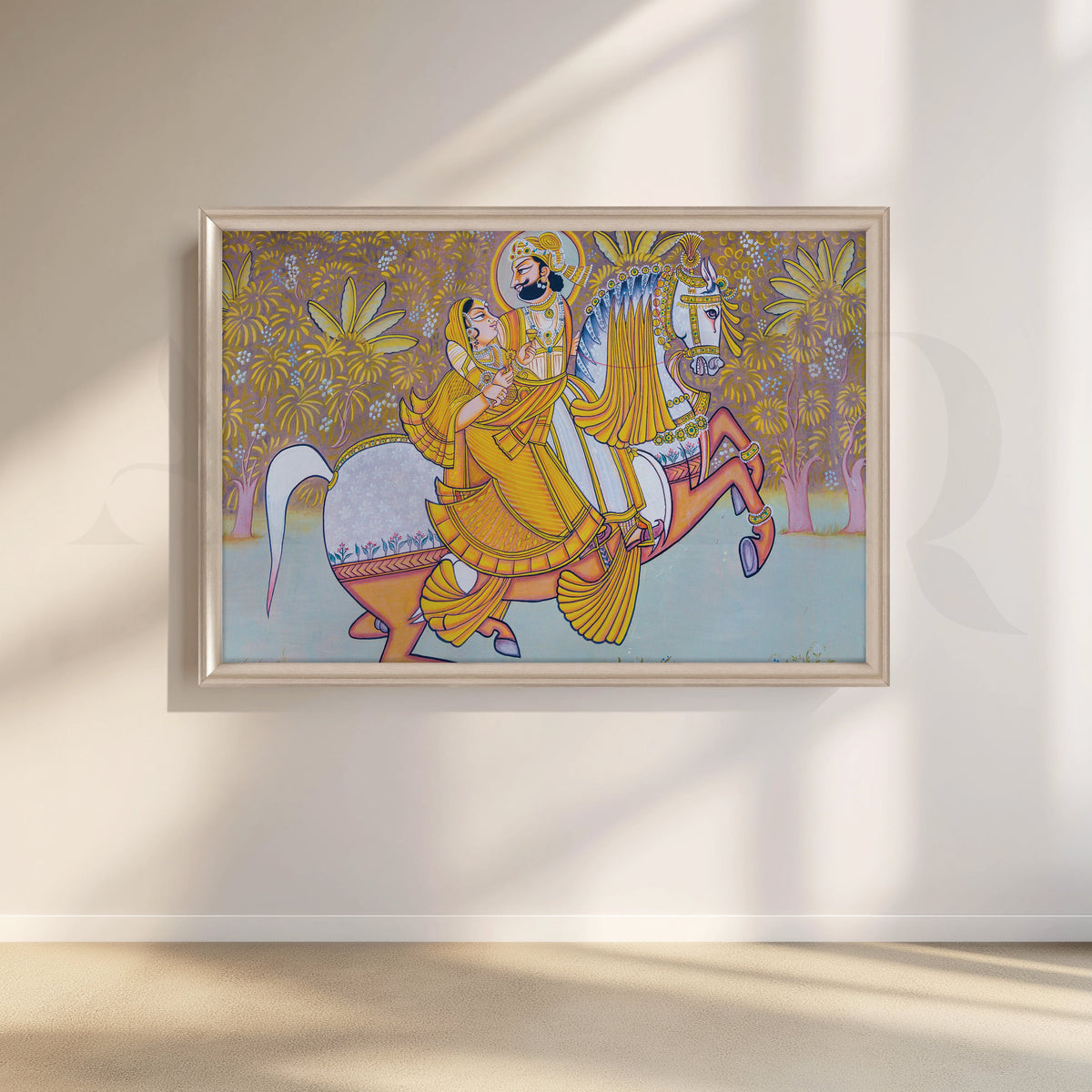 Desert Royalty Canvas Artwork – Asha Art Studio – Image 4