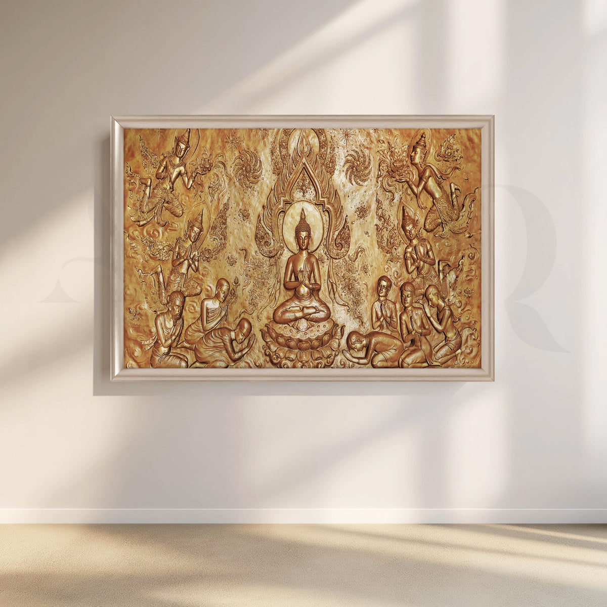 Enlightenment Canvas Artwork – Asha Art Studio – Image 4