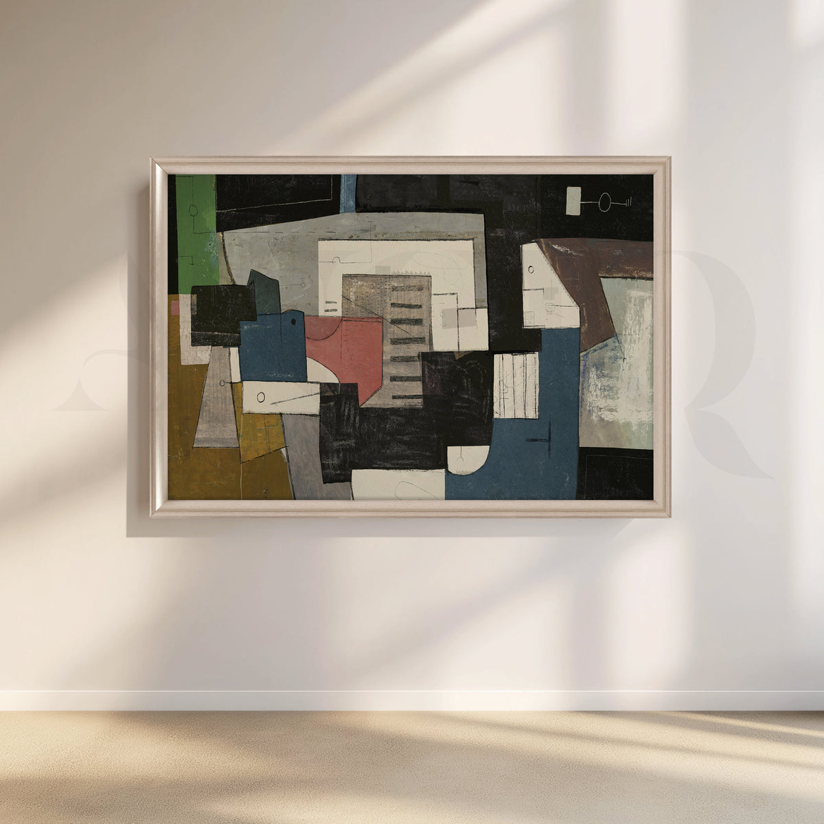 Young Picasso's Playground Canvas Artwork – Asha Art Studio – Image 4