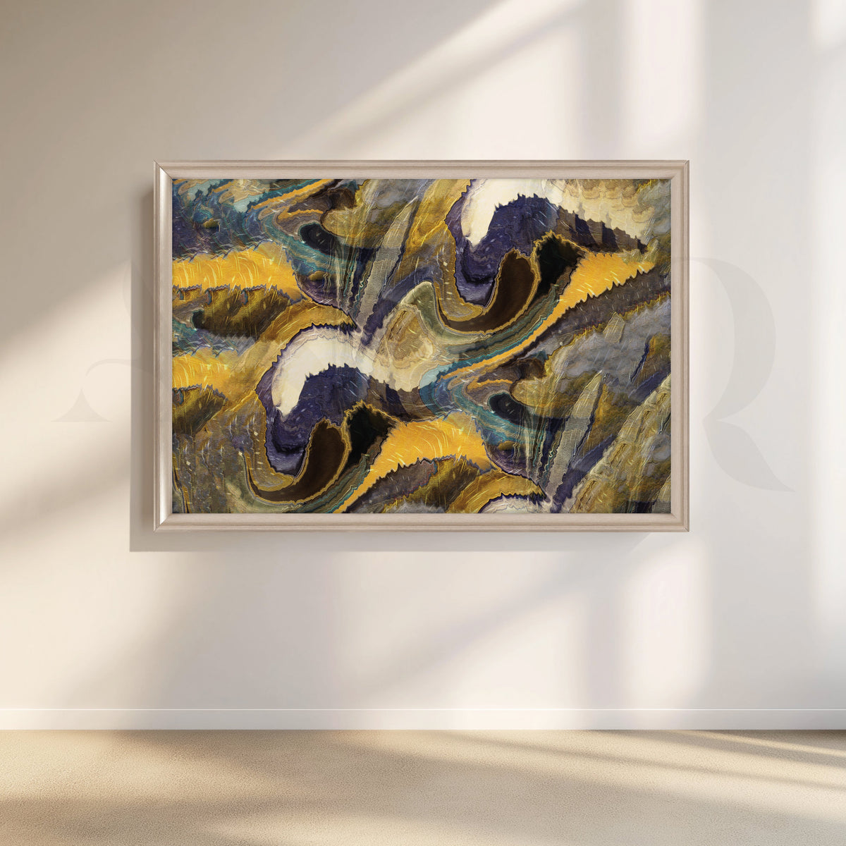 Abstract Realms Canvas Artwork – Asha Art Studio – Image 4