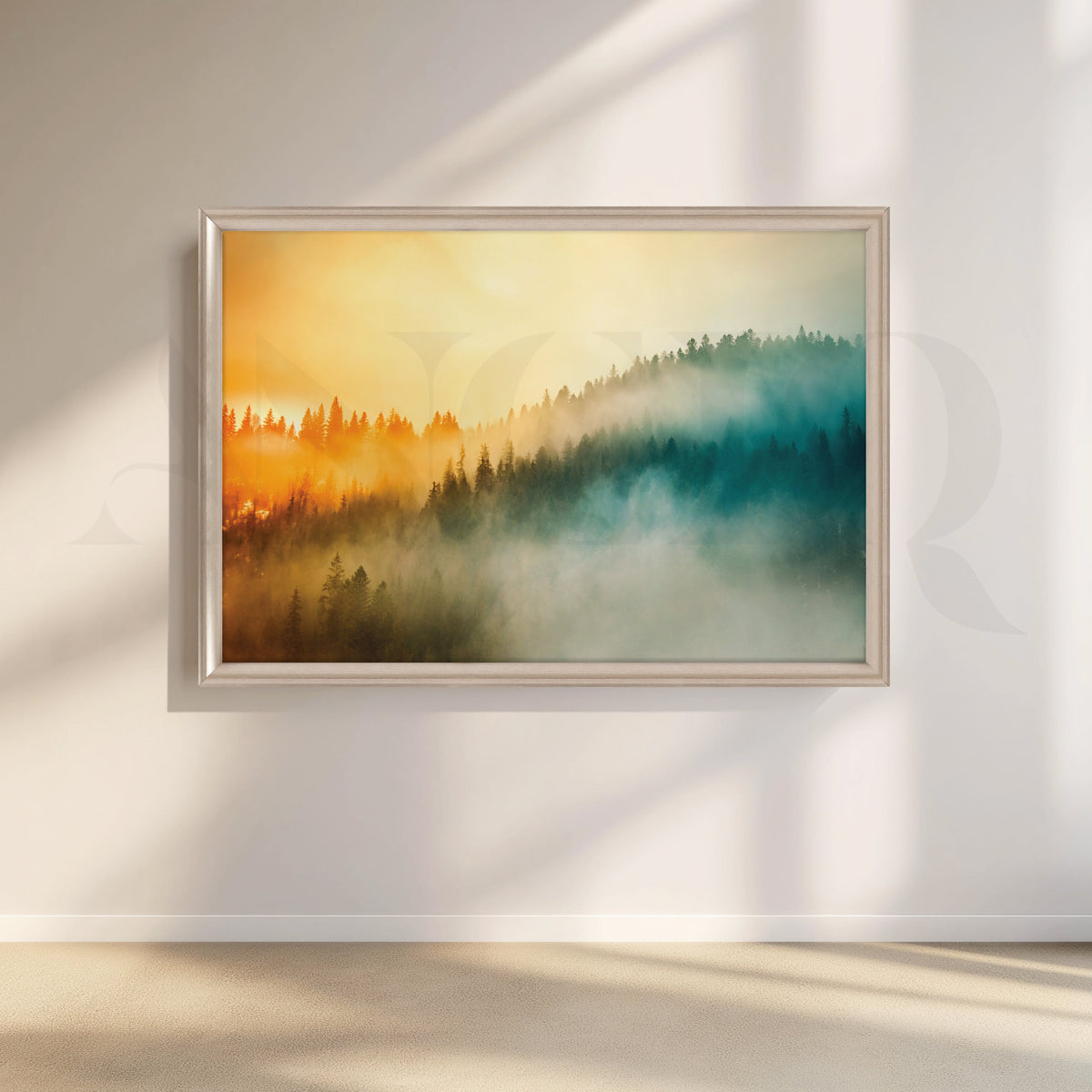 Aurora Dreams Canvas Artwork – Asha Art Studio – Image 4