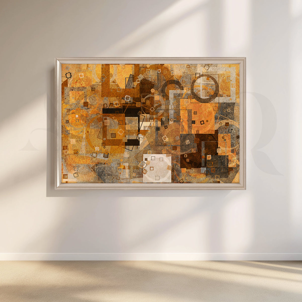 Abstract Serenity Canvas Artwork – Asha Art Studio – Image 4