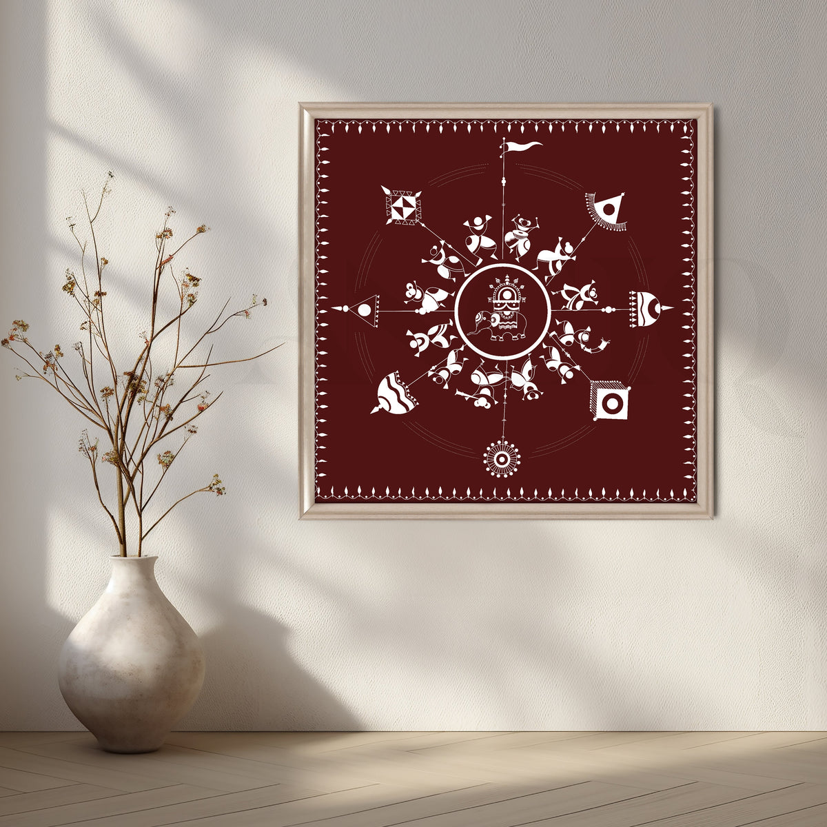 Timeless Tales Canvas Artwork – Asha Art Studio – Image 4