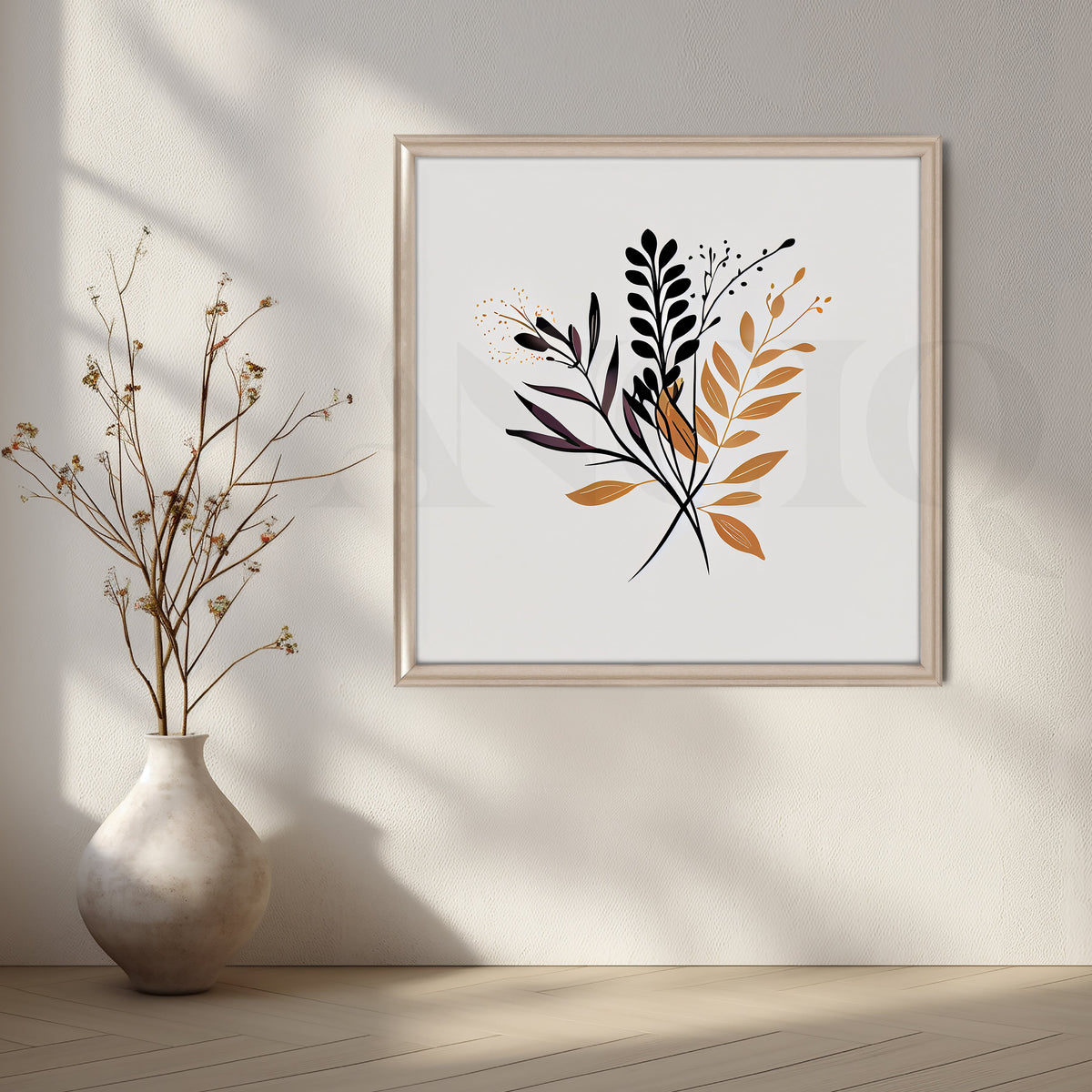 Botanical Illustration Canvas Artwork – Asha Art Studio – Image 4