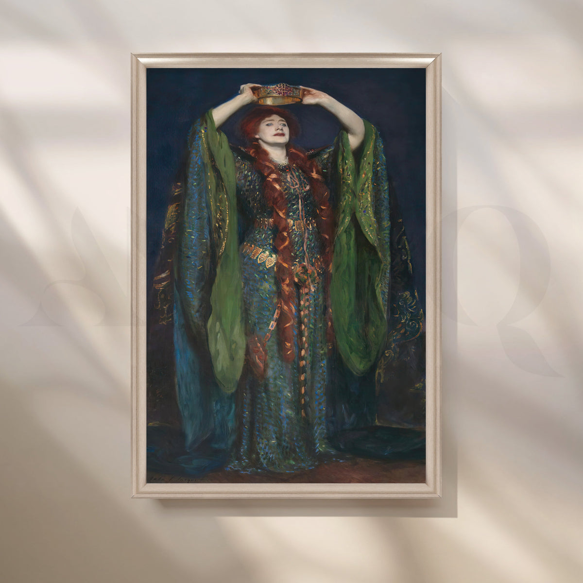 Ellen Terry as Lady Macbeth Canvas Artwork – Asha Art Studio – Image 4