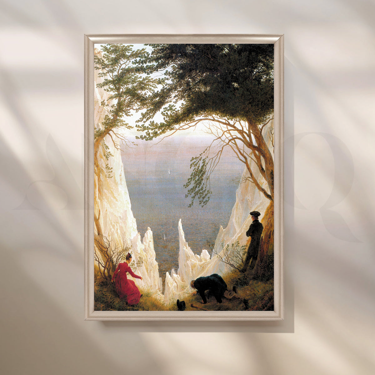 Chalk Cliffs at Rügen Canvas Artwork – Asha Art Studio – Image 4
