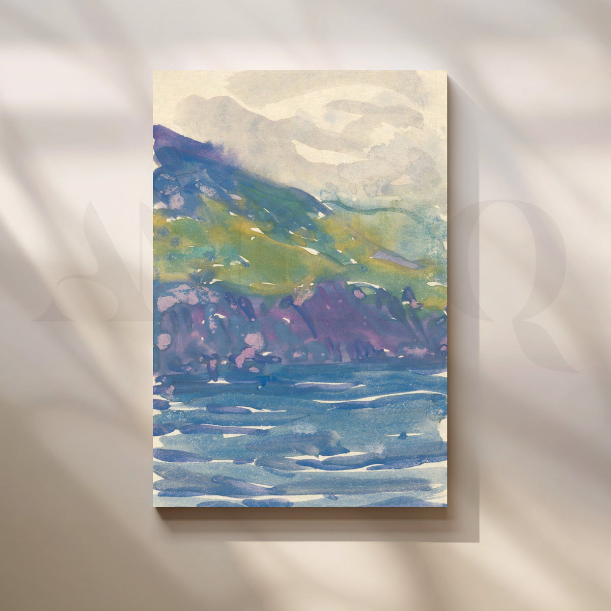 Coastal Highlands Canvas Artwork – Asha Art Studio