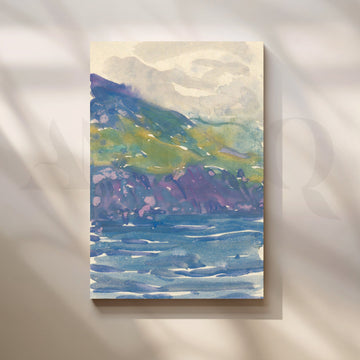 Coastal Highlands Canvas Artwork – Asha Art Studio