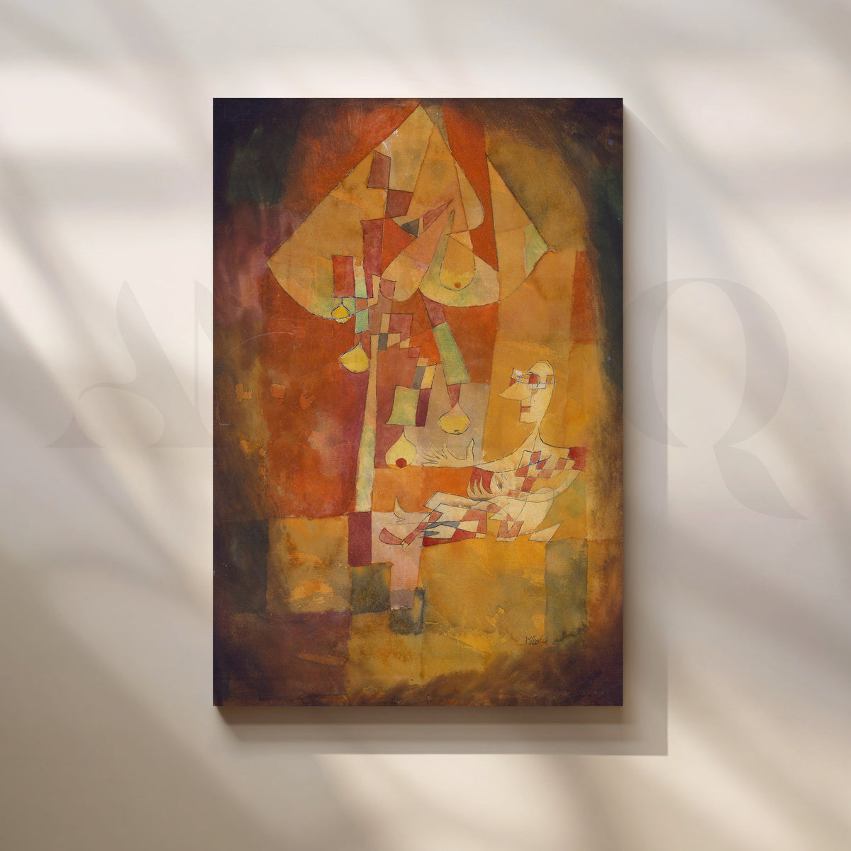 Golden Siesta Canvas Artwork – Asha Art Studio