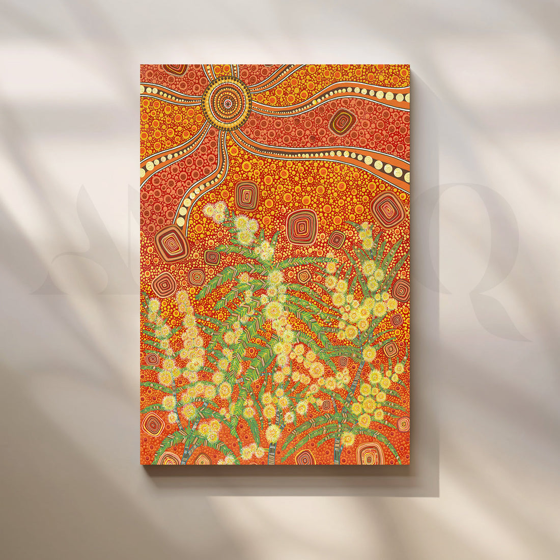 Wildflower Dreaming Canvas Artwork – Asha Art Studio