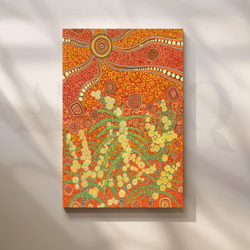 Wildflower Dreaming Canvas Artwork – Asha Art Studio
