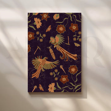 Phoenix Garden Canvas Artwork – Asha Art Studio