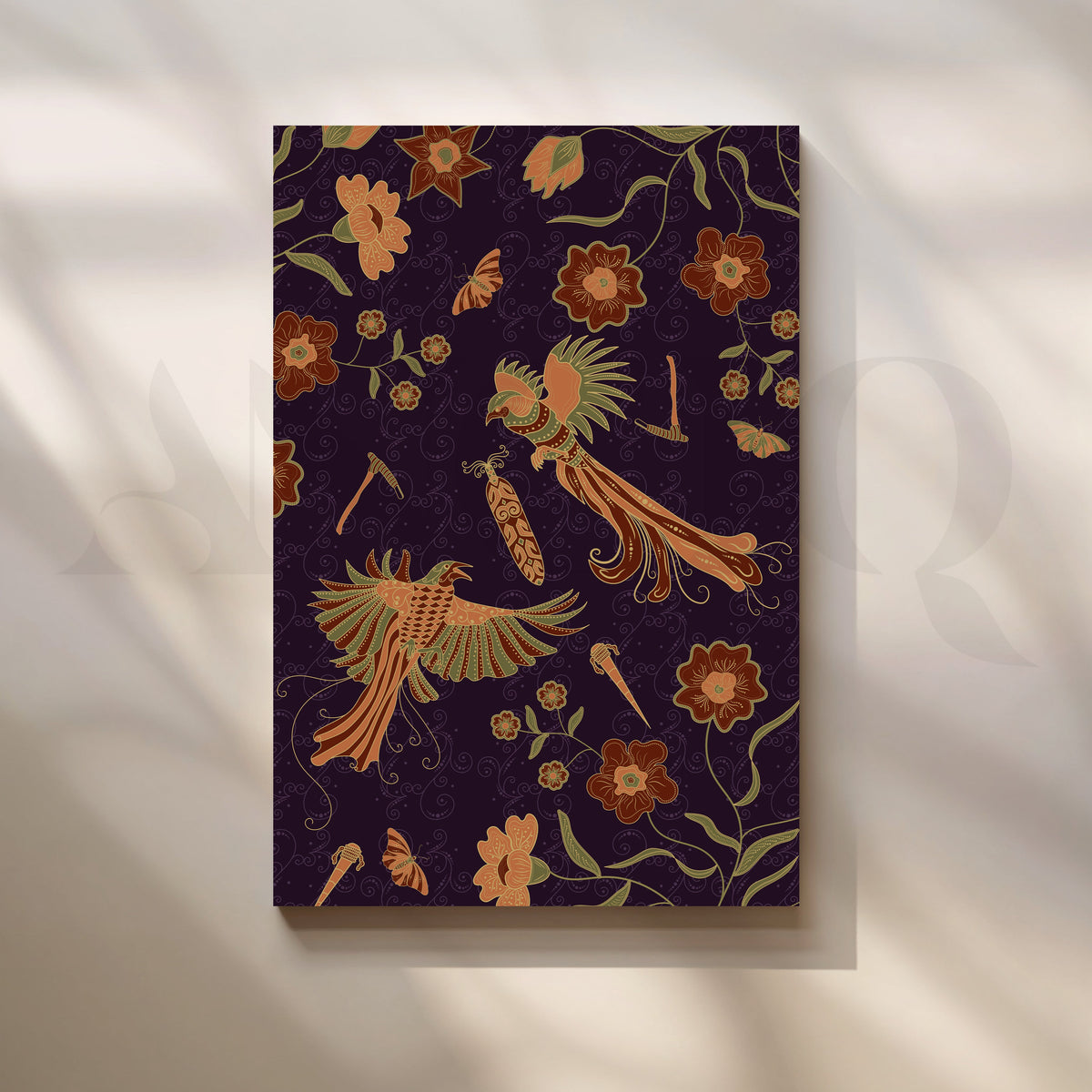 Phoenix Garden Canvas Artwork – Asha Art Studio