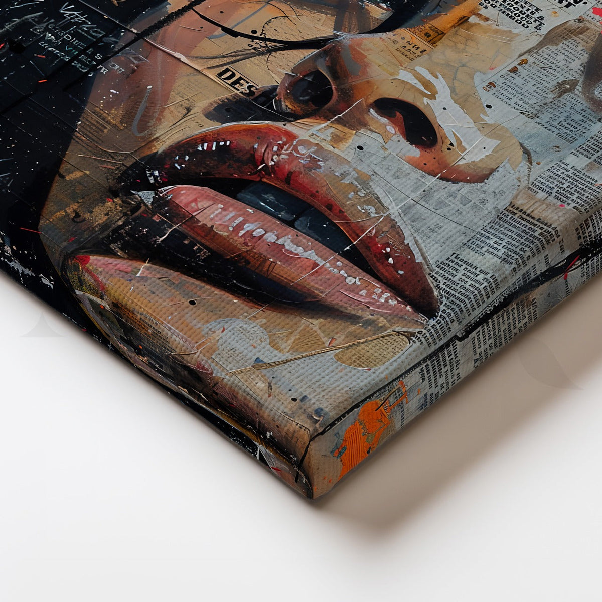 Liberty Collage Wall Painting – Asha Art Studio – Image 2